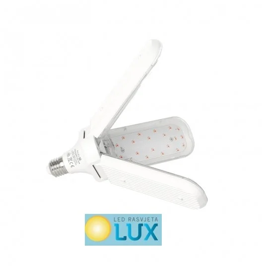 LED ŽARULJA ZA UZGOJ BILJA E27 24W 1200K
