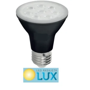 LED ŽARULJA ZA UZGOJ BILJA E27 9W E27 1200K Crna