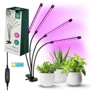 LED LAMPA ZA UZGOJ BILJA 10W 4 GLAVE
