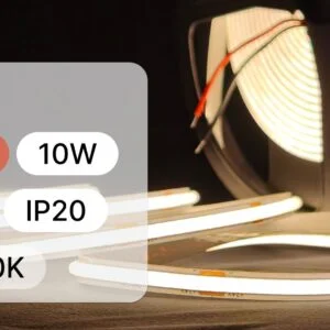 COB DOB LED TRAKA 24V 10W 5m IP20 4000K 8mm