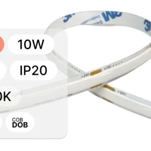 COB DOB LED TRAKA 24V 10W 25m IP20 4000K 8mm
