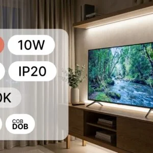 COB DOB LED TRAKA 24V 10W 10m IP20 4000K 8mm