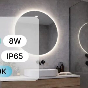 IP65 5m LED TRAKA 24V COB 8W 6000K